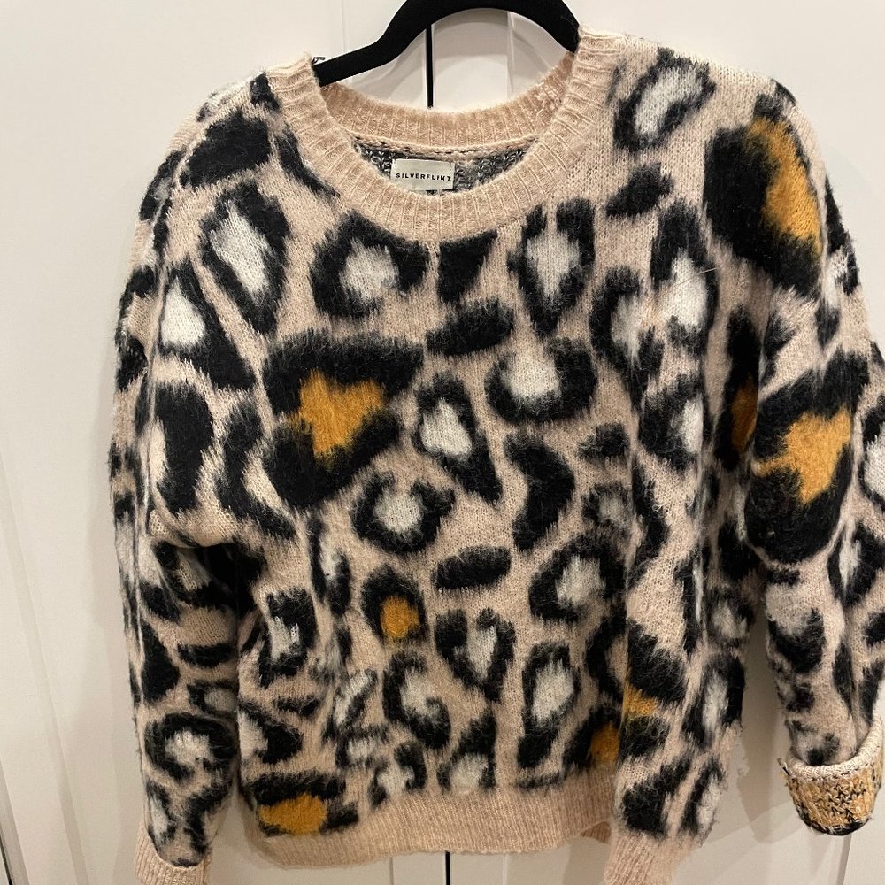 Leopard Print Sweater